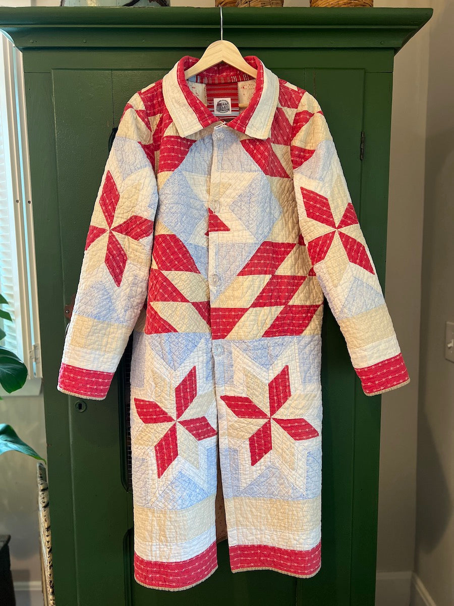 Virginia Stars Duster length chore coat