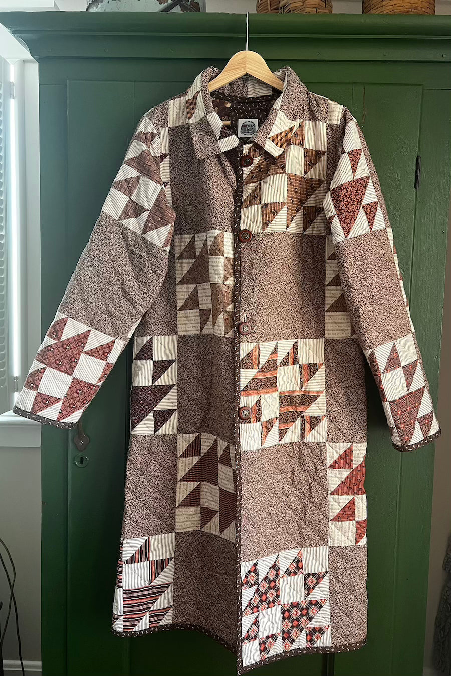 Hour Glass Duster length coat