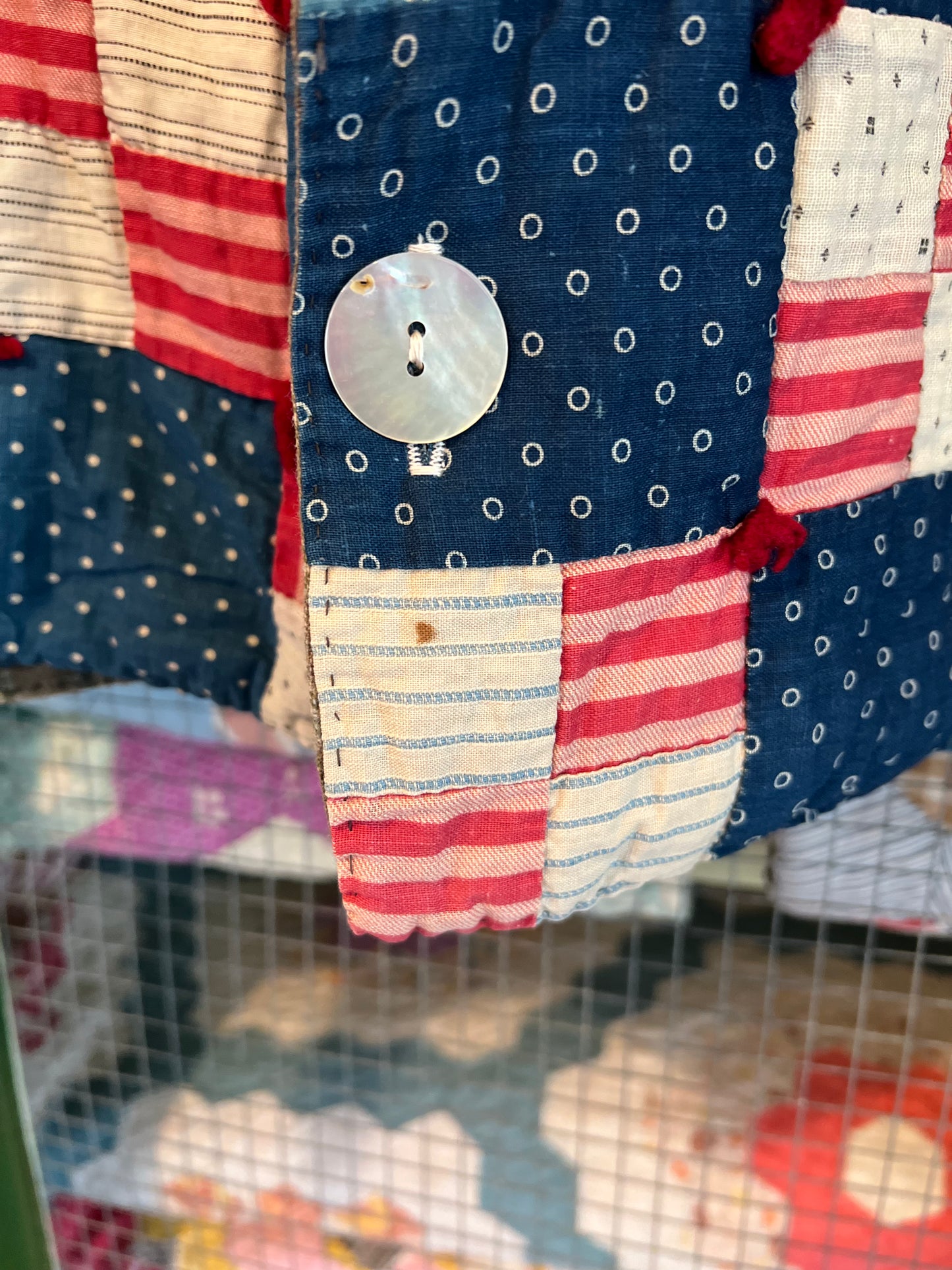 Cropped Carmens Block Jacket with Removable Collar