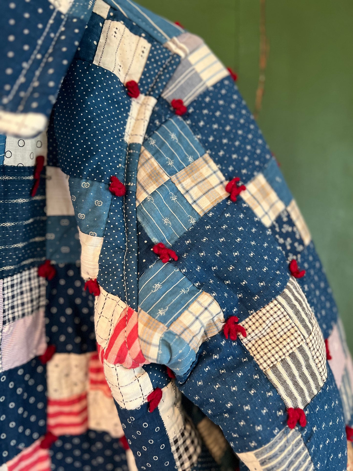 Cropped Carmens Block Jacket with Removable Collar