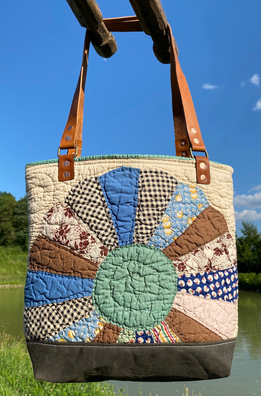 Dresden Plate Quilt Bag (small)
