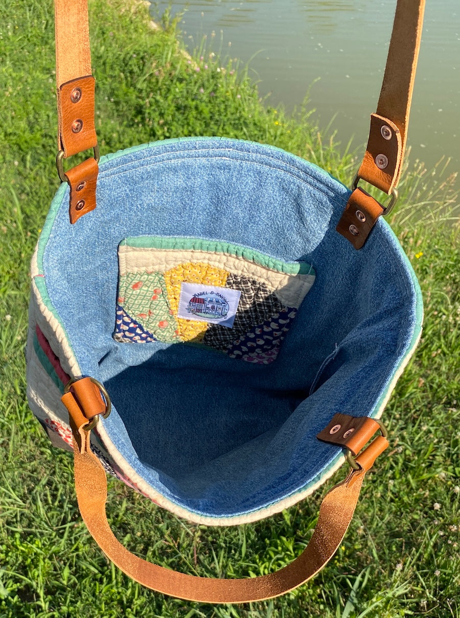 Dresden Plate Quilt Bag (small)