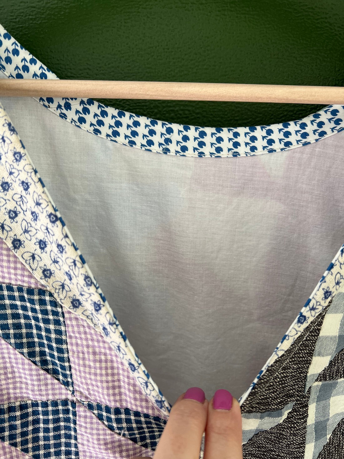 Ocean Waves Quilt Top Tank