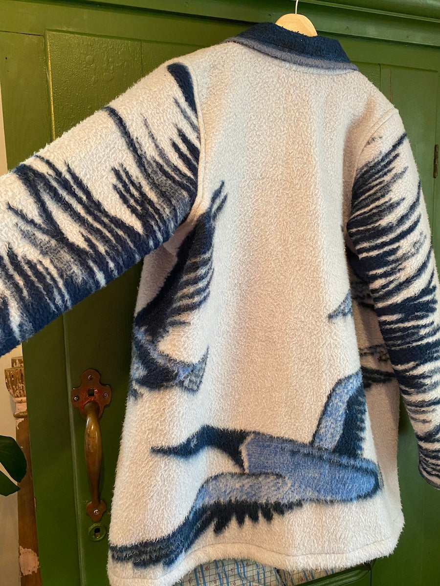 Blue Ducks Blanket Coat