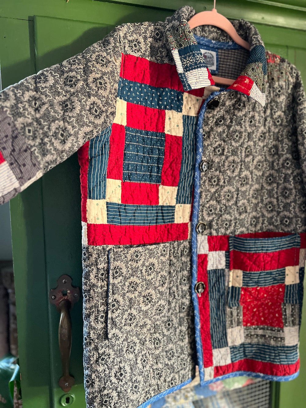 On the Square Antique Mid Length Coat