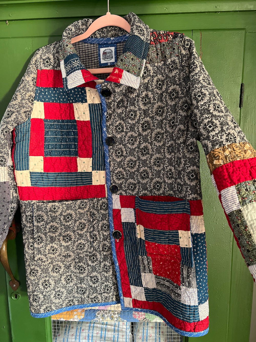On the Square Antique Mid Length Coat