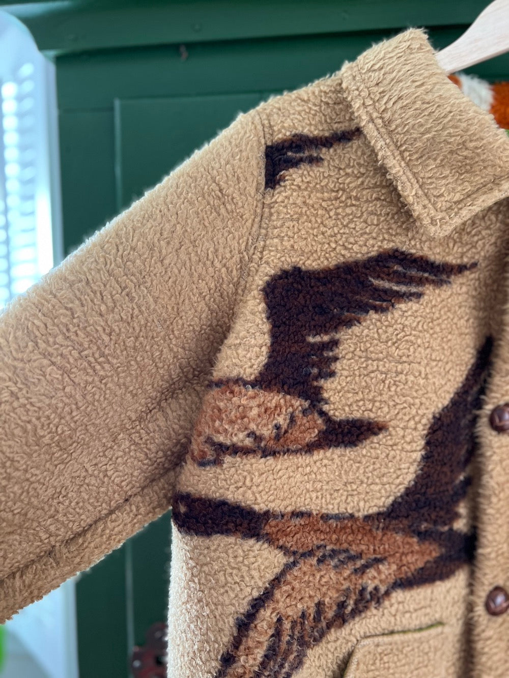 Flying Geese Blanket Coat