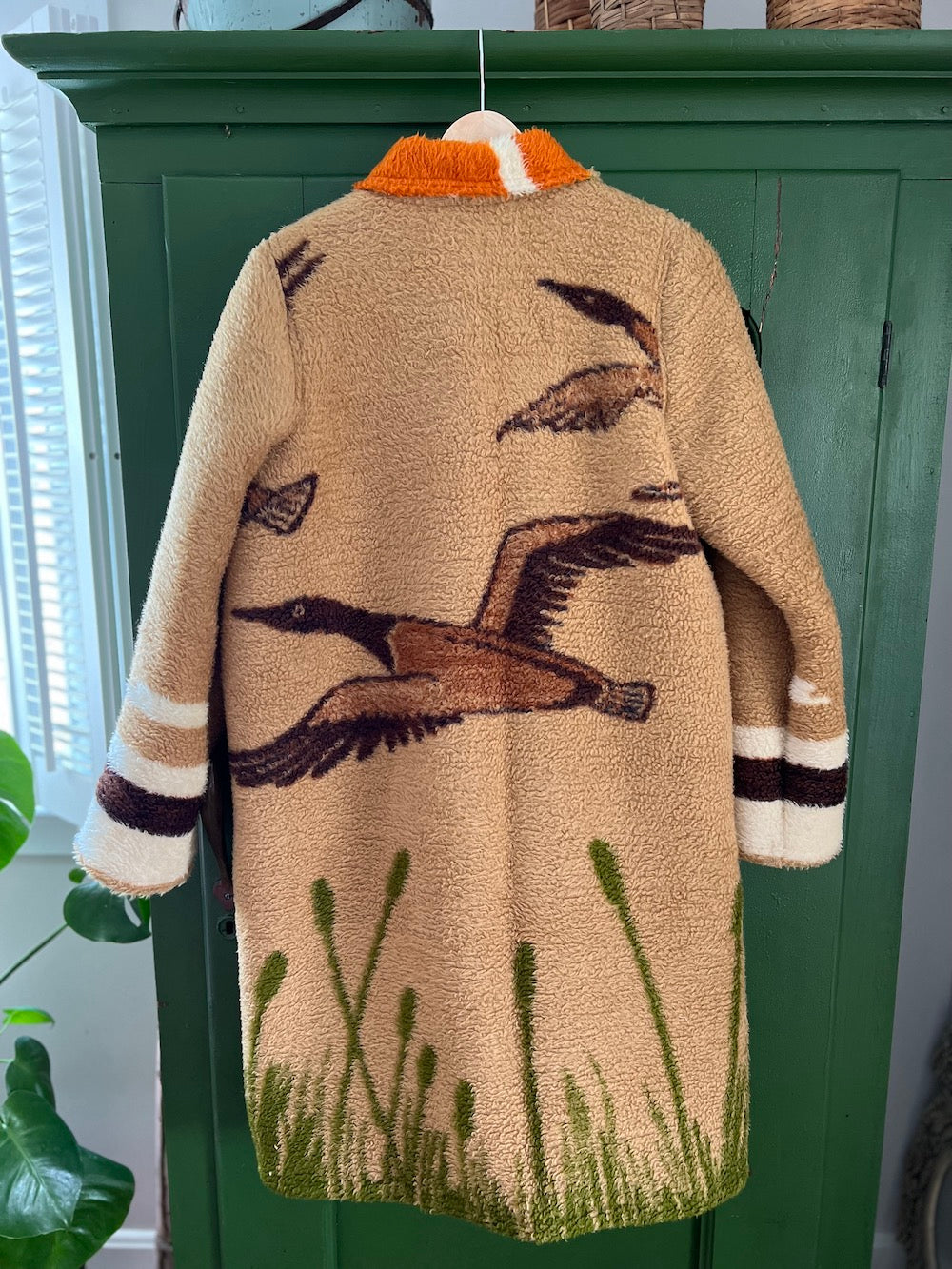 Flying Geese Blanket Coat