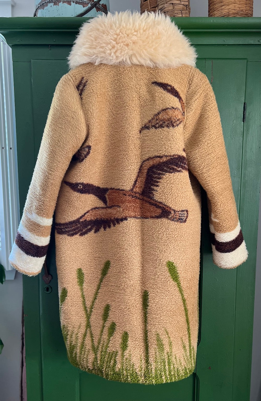 Flying Geese Blanket Coat