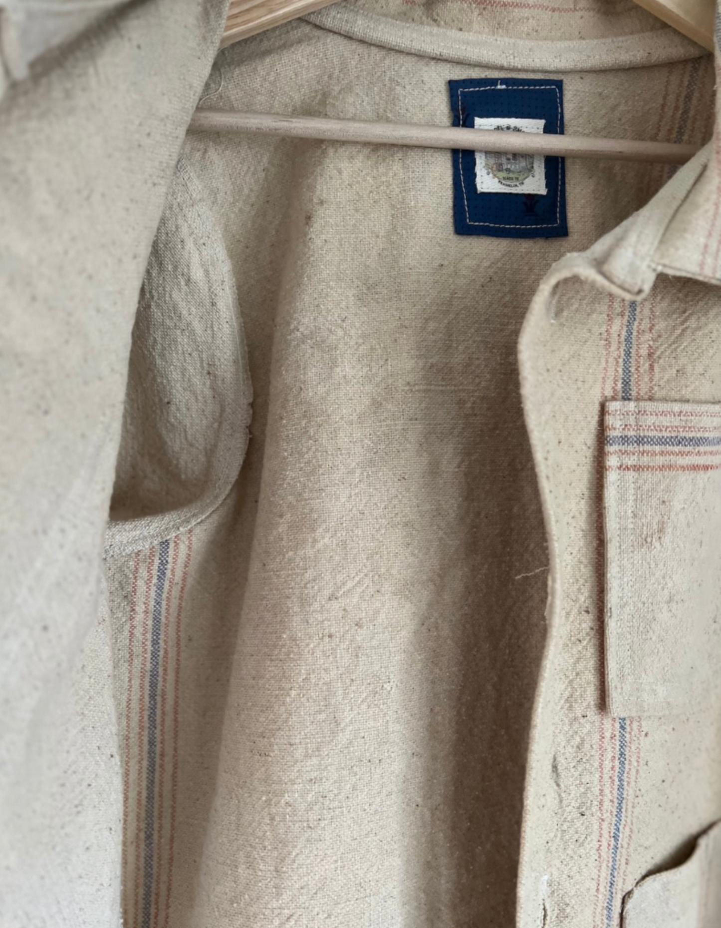 Feed sack Vintage Coat