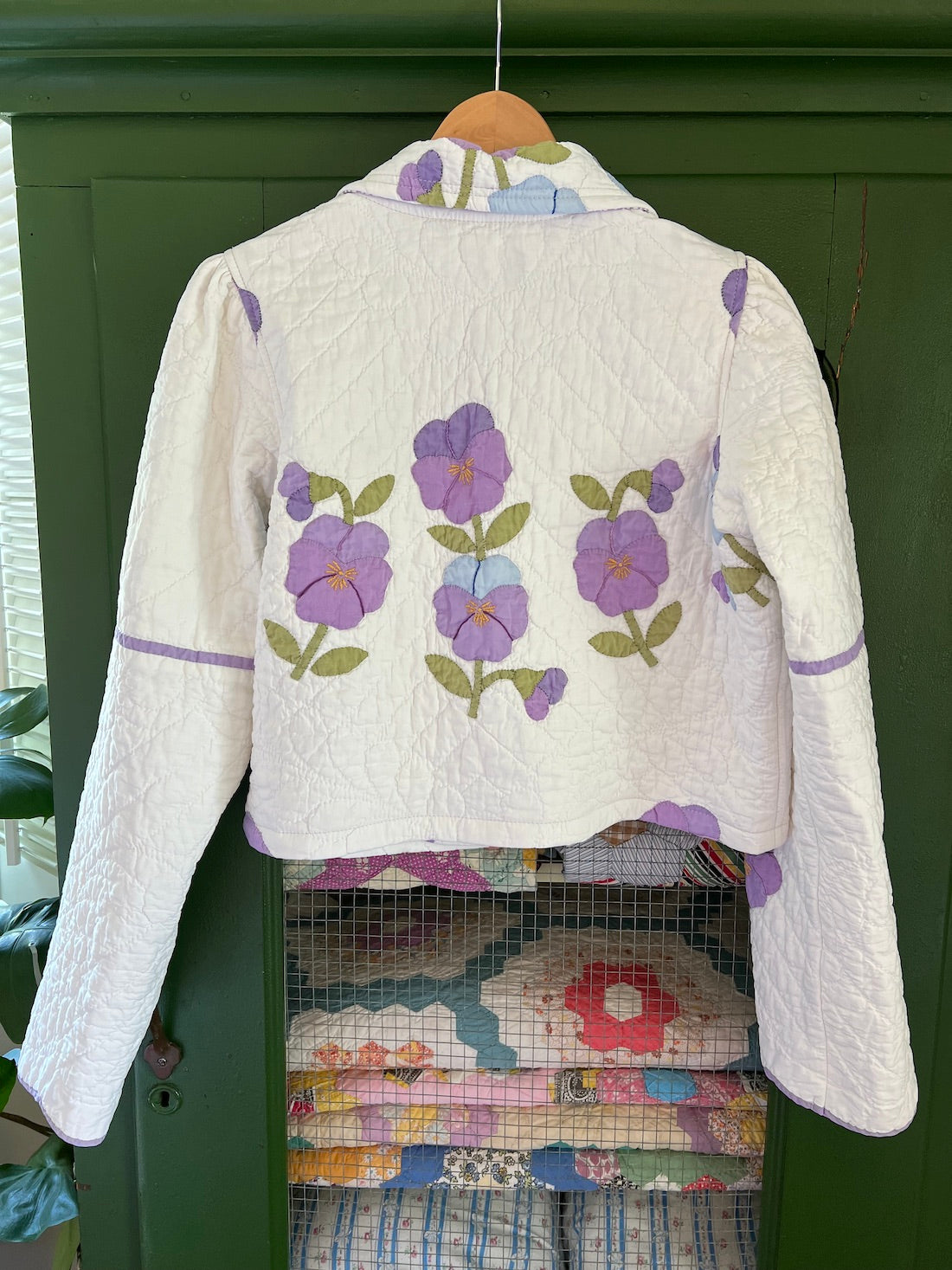 Puff Sleeve Pansy Jacket