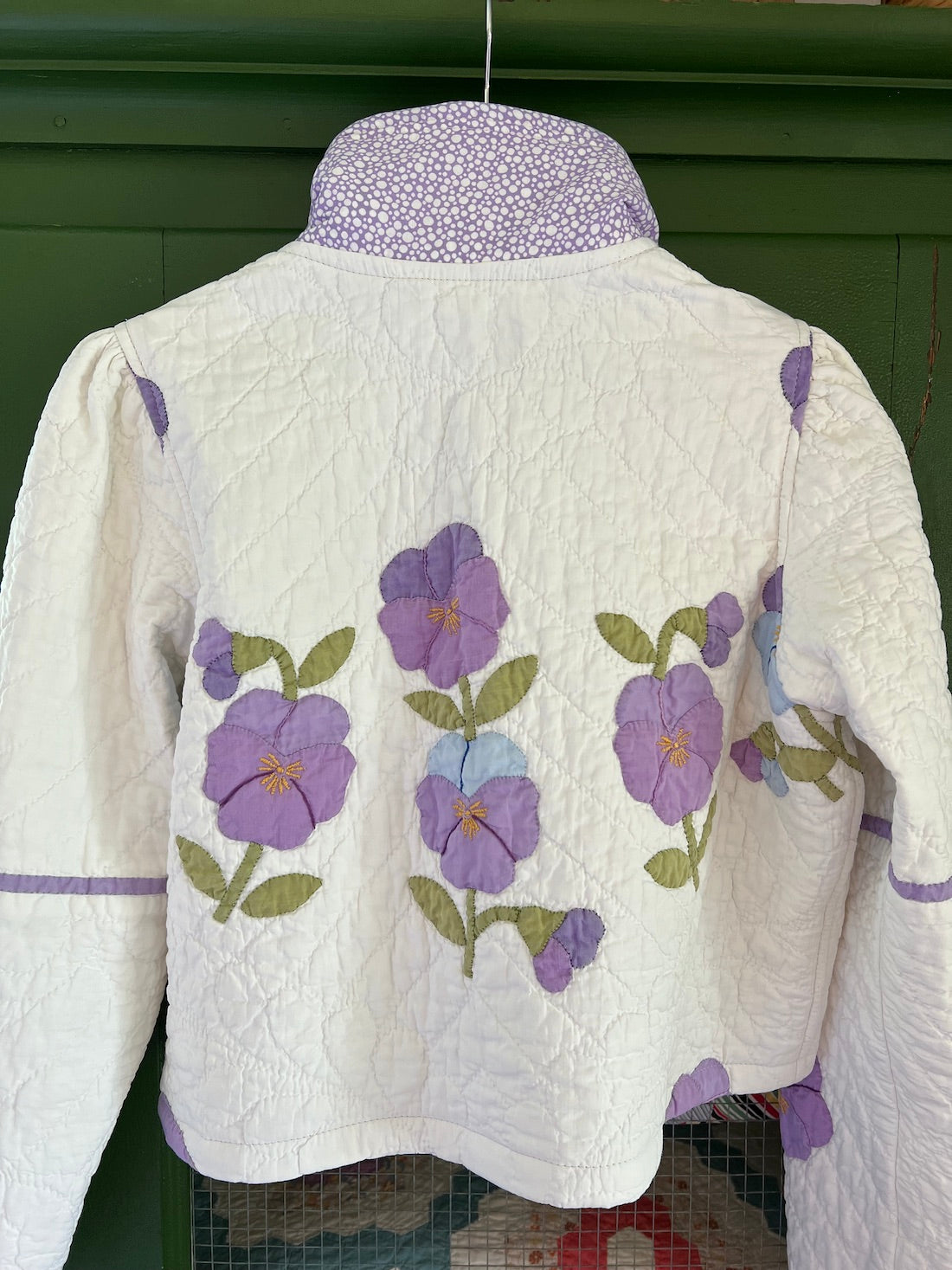 Puff Sleeve Pansy Jacket