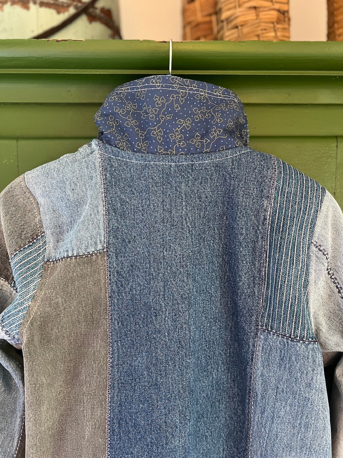 Cropped Vintage Denim Jacket