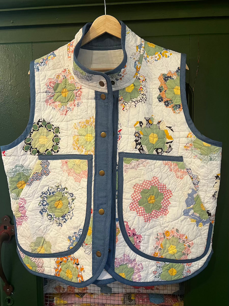 Grandmothers Flower Garden Flora Vest