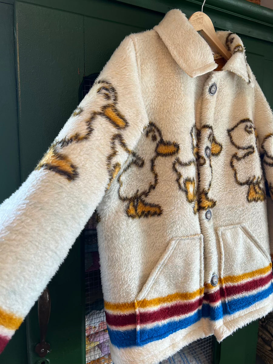 Baby Duck Blanket Coat with Removable Collar