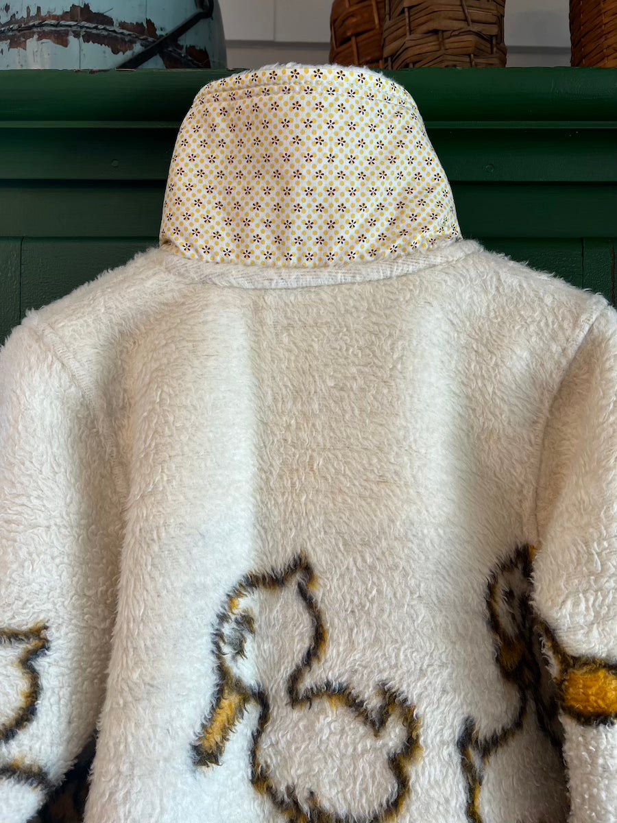 Baby Duck Blanket Coat with Removable Collar