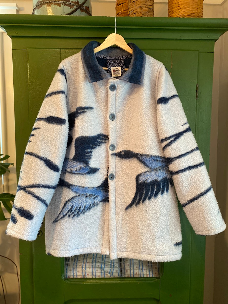 Blue Ducks Blanket Coat