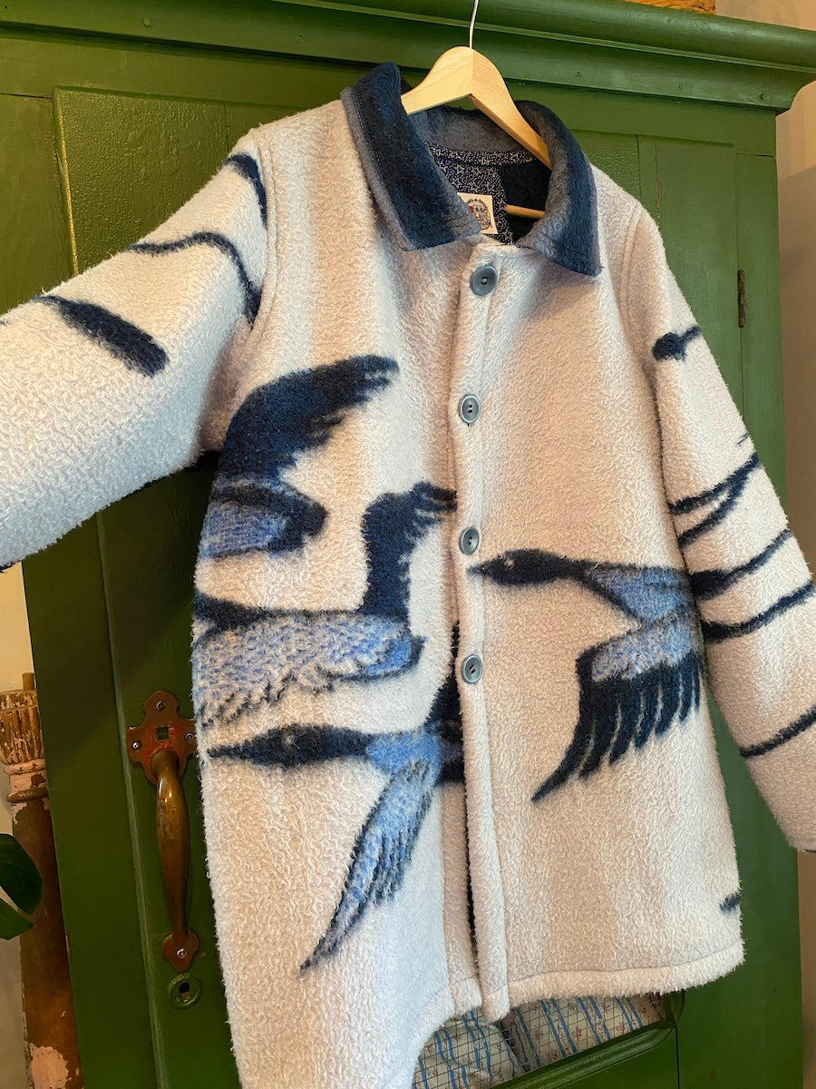 Blue Ducks Blanket Coat