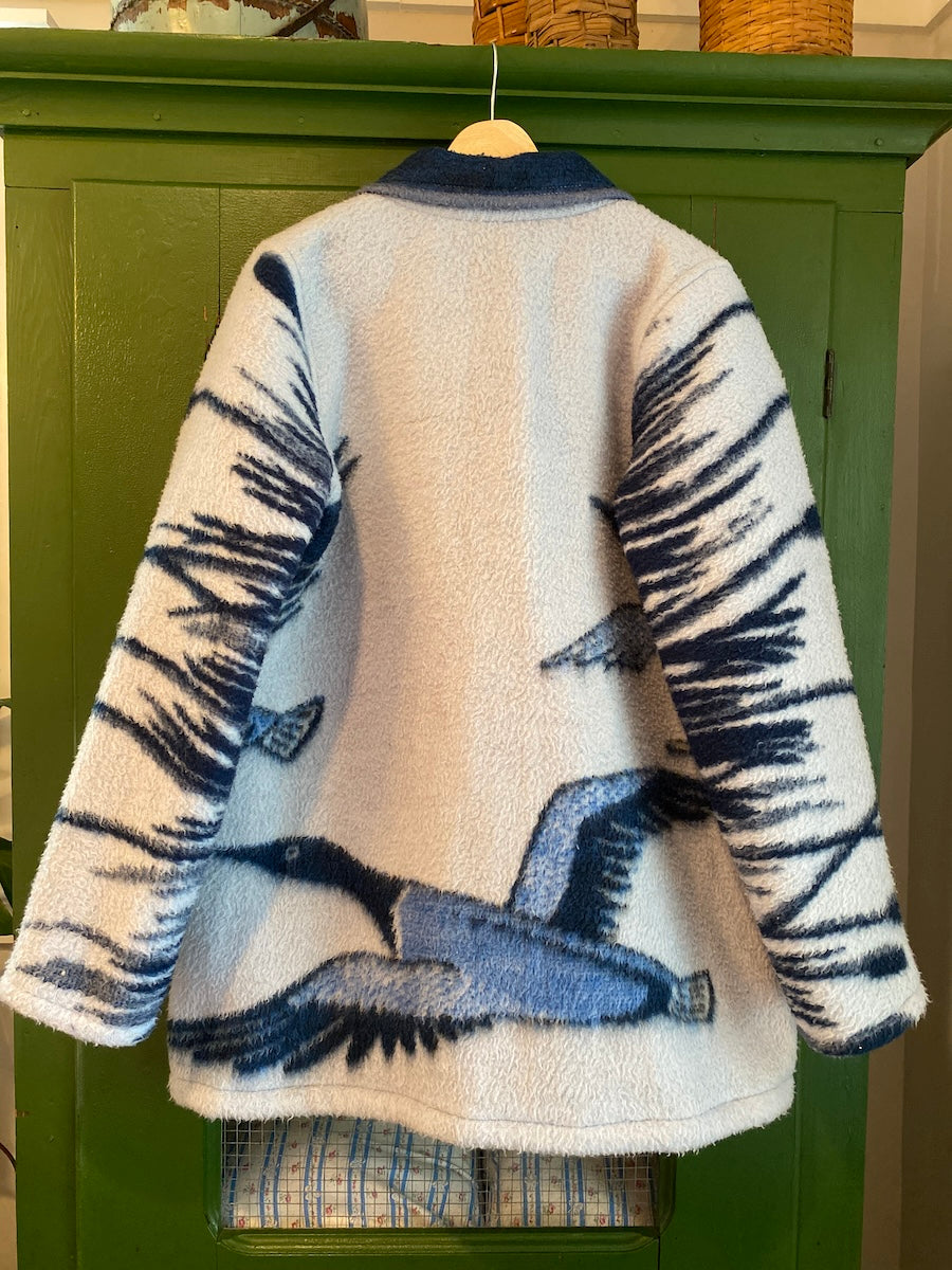 Blue Ducks Blanket Coat