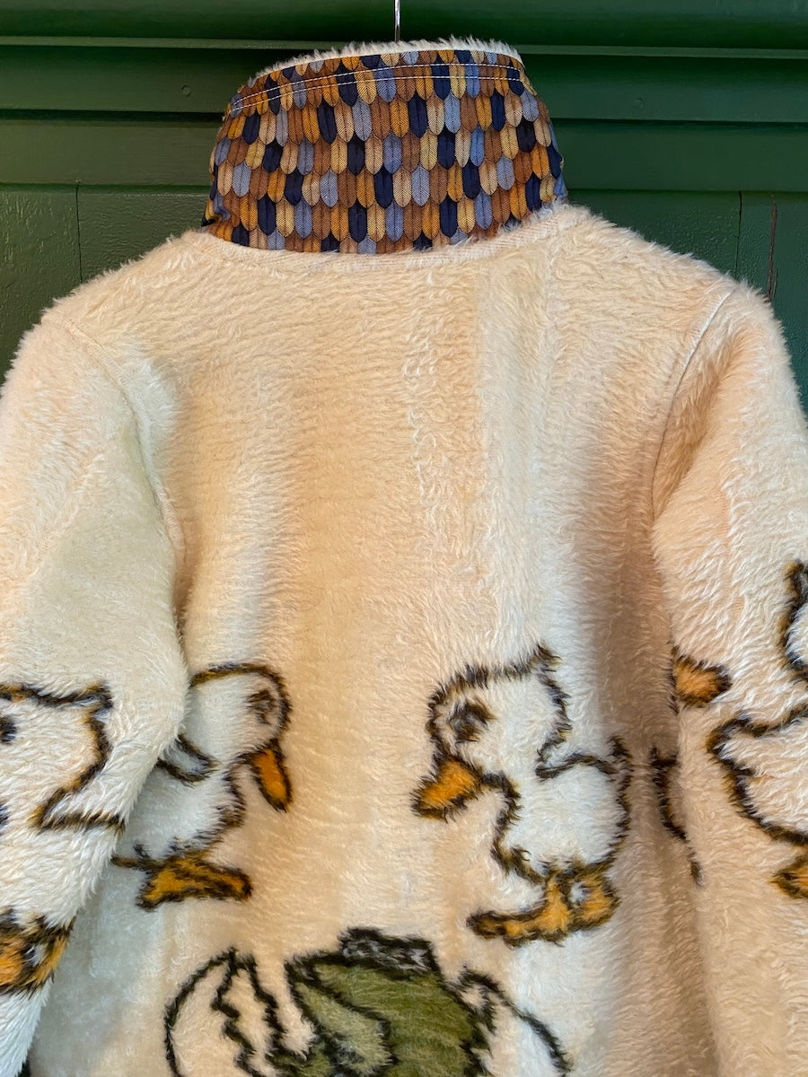 Baby Duck Blanket Coat With Removable Collar