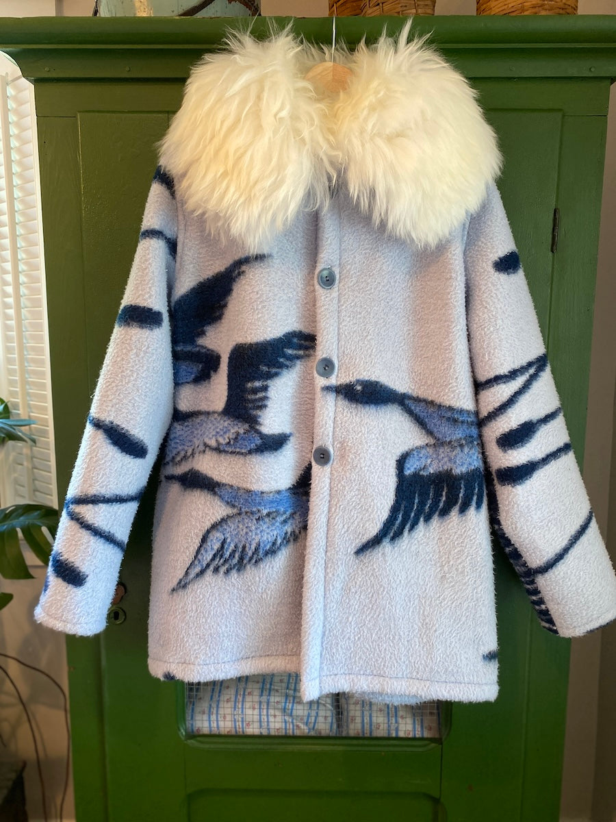 Blue Ducks Blanket Coat