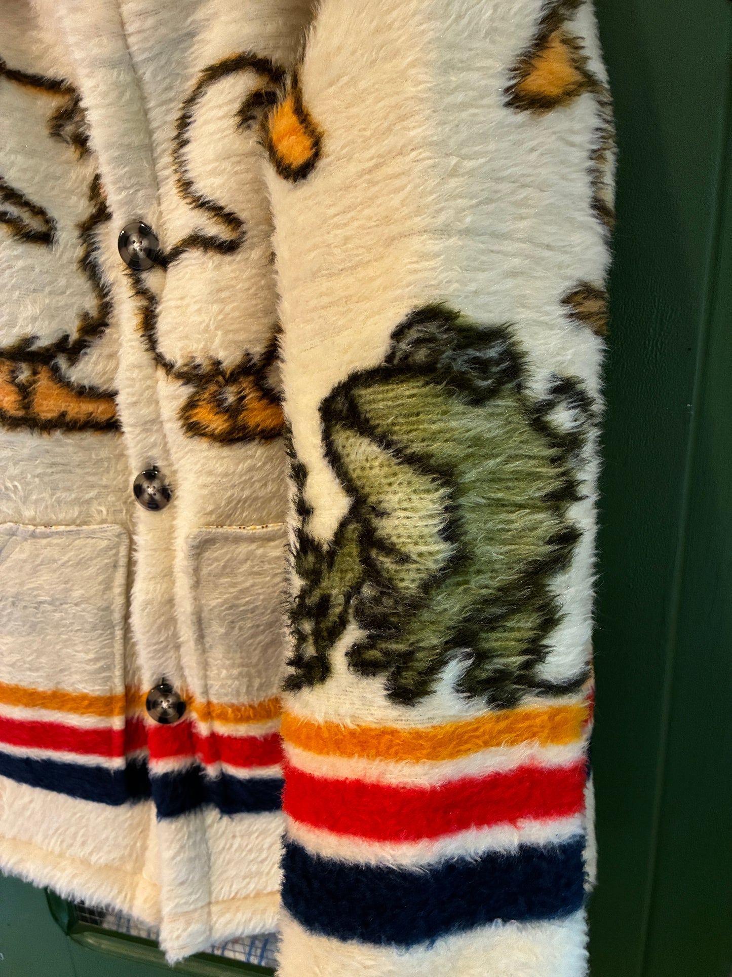 Baby Duck Blanket Coat with Removable Collar