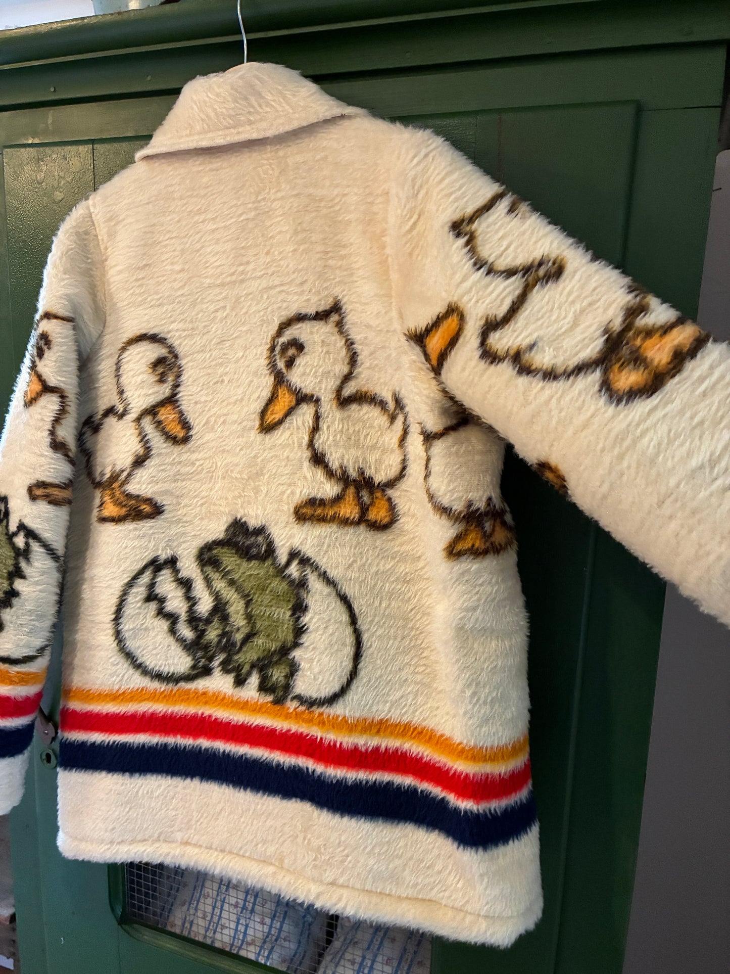 Baby Duck Blanket Coat with Removable Collar