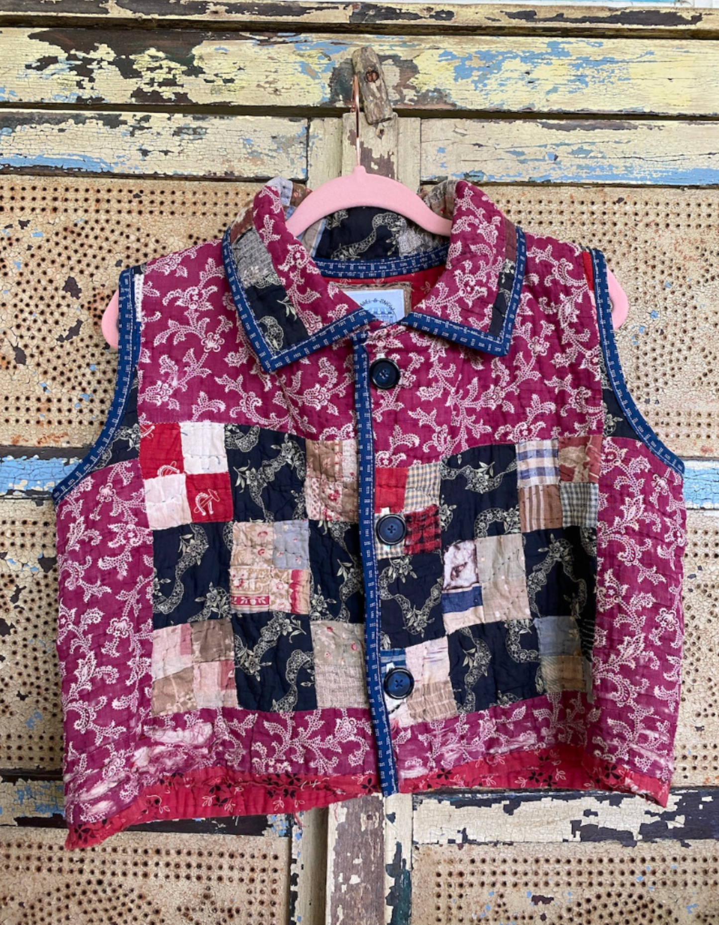 Vintage Quilt Vest